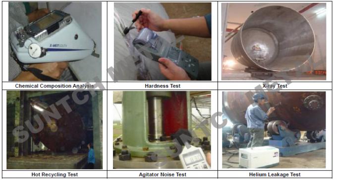 Cambiador de calor revestido Titanium del tubo de Shell para la industria del óxido del propileno